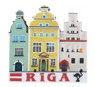 Magnēts Rīga Trīs brāļu ēkas Magnēts Rīga Trīs brāļu ēkas